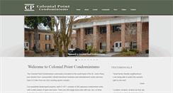 Desktop Screenshot of colonialpointcondos.com